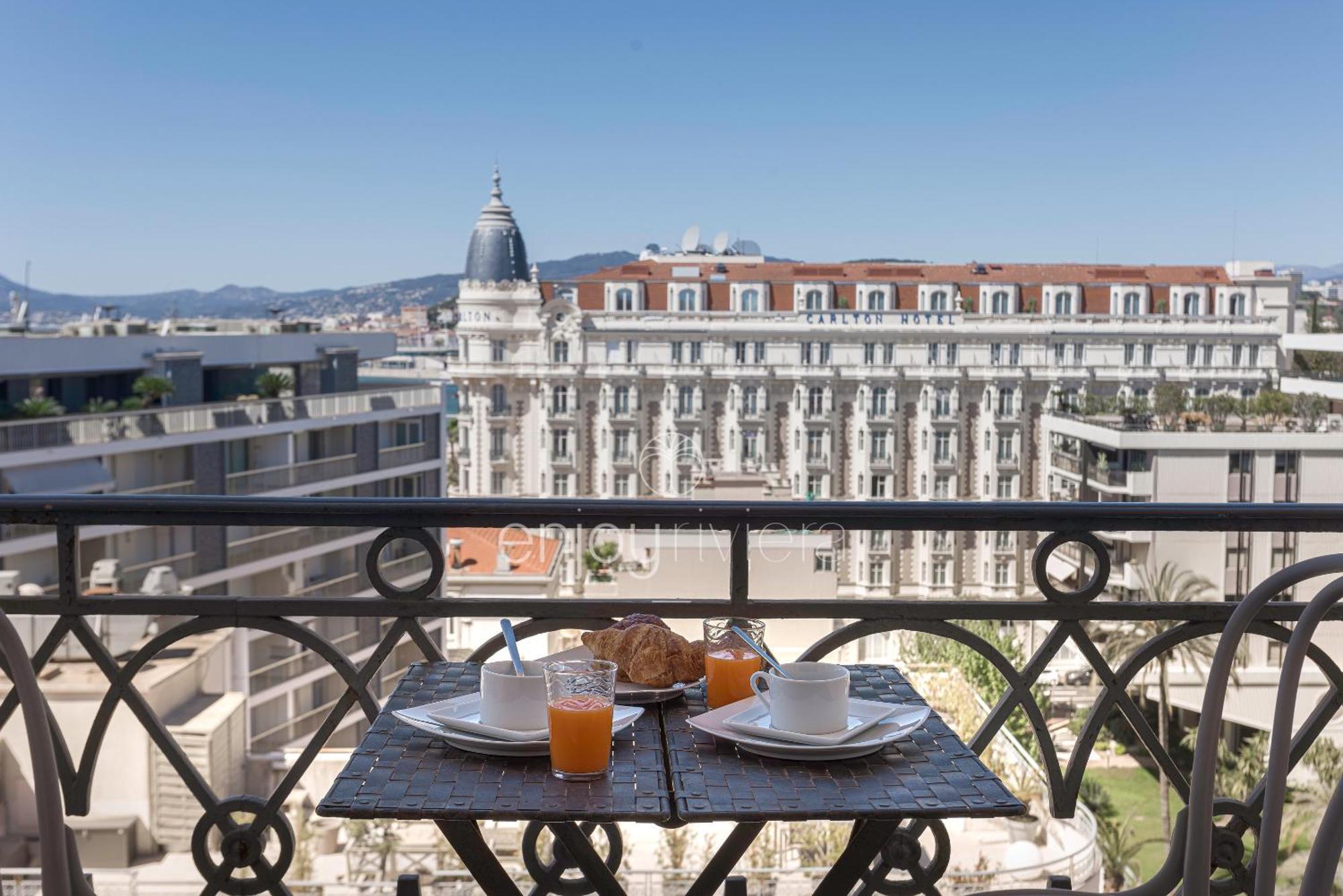 Palais Miramar Suite Art Modern - Derniere Etages Vue Mer - 75M De Confort - En Face Des Plages -Wifi - Clim Cannes Exterior photo