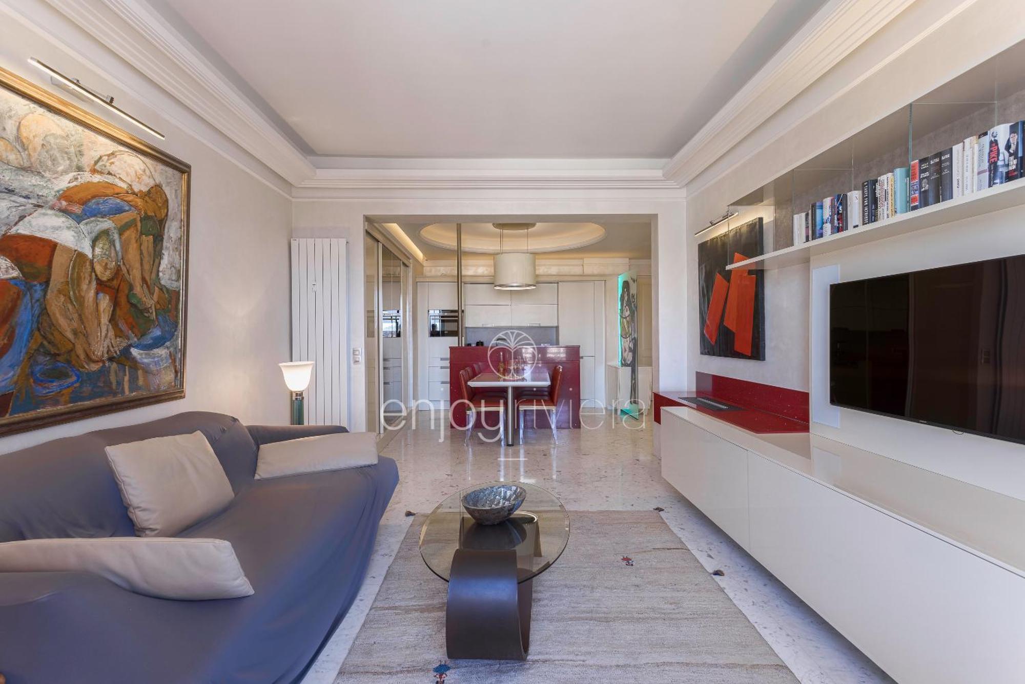 Palais Miramar Suite Art Modern - Derniere Etages Vue Mer - 75M De Confort - En Face Des Plages -Wifi - Clim Cannes Exterior photo